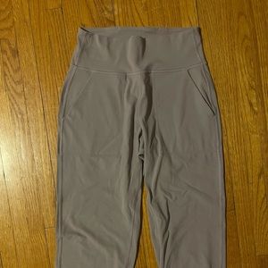 Light purple align crop joggers 4